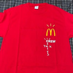 Cactus Jack x McDonald’s t shirt